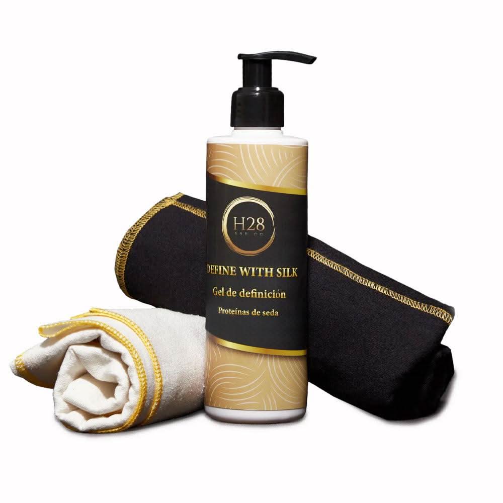 H28 and Co Define With Silk Defining Gel 250ml-Gel-Beauty and hair supply