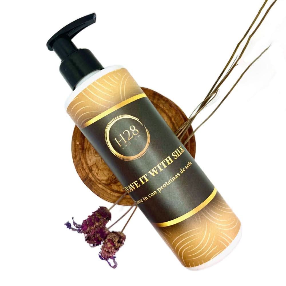 H28 and Co Leave It With Silk Leave in 250ml-Styling Cream-Beauty and hair supply