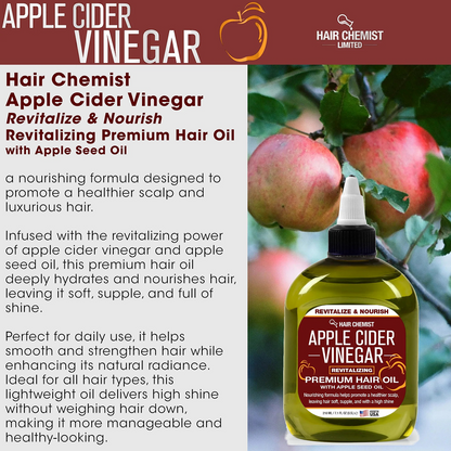 Hair Chemist Apple Cider Vinegar Hair Oil 7oz-All-Beauty and hair supply
