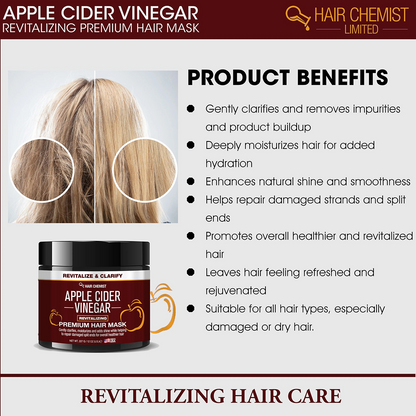 Hair Chemist Apple Cider Vinegar Mask 12oz-All-Beauty and hair supply