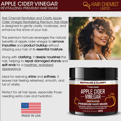 Hair Chemist Apple Cider Vinegar Mask 12oz-All-Beauty and hair supply
