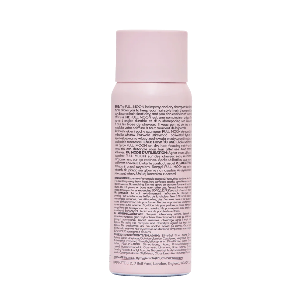 Hairmate Full Moon Hairspray With Dry Shampoo 250 ml-Dry Shampoo-Beauty and hair supply