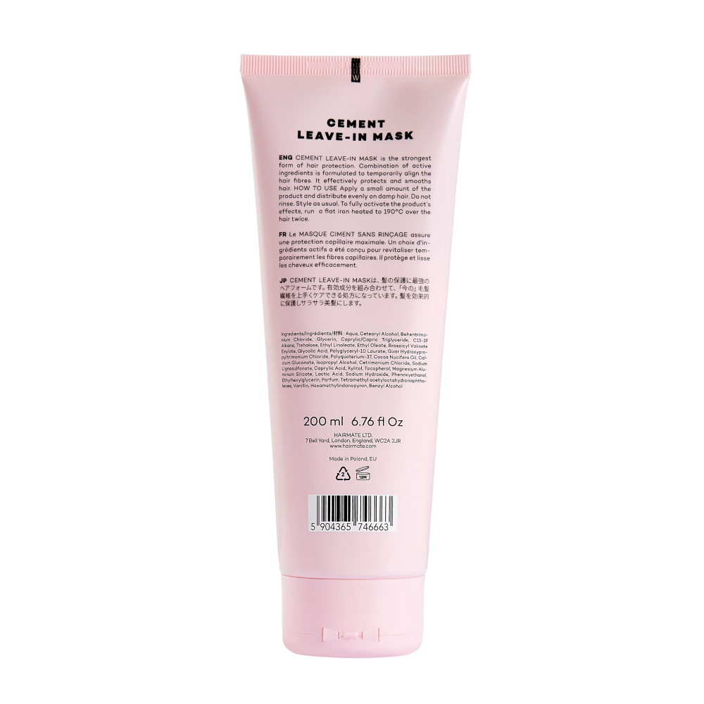 Hairtmate CEMENT Leave-In Intensive repairing thermal mask 200 ml-Hair Mask-Beauty and hair supply