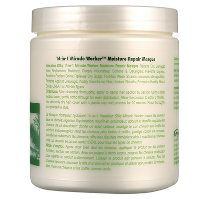 Hawaiian Silky 14-in-1 Miracle Worker Mask 567g-Hair Mask-Beauty and hair supply