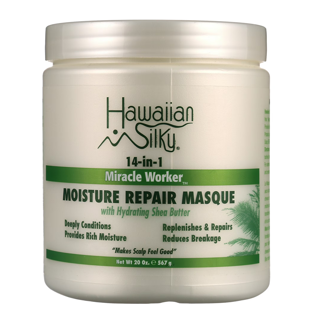 Hawaiian Silky 14-in-1 Miracle Worker Mask 567g-Hair Mask-Beauty and hair supply