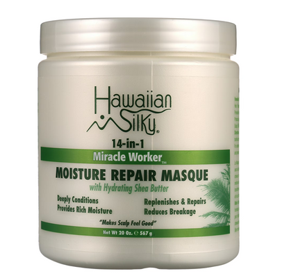 Hawaiian Silky 14-in-1 Miracle Worker Mask 567g-Hair Mask-Beauty and hair supply