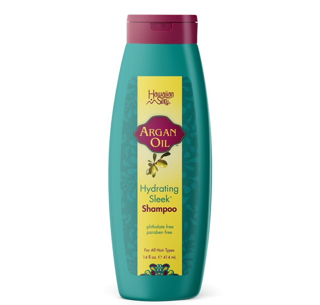 Hawaiian Silky Argan Hydrate Shampoo 414ml-Nourishing Shampoo-Beauty and hair supply