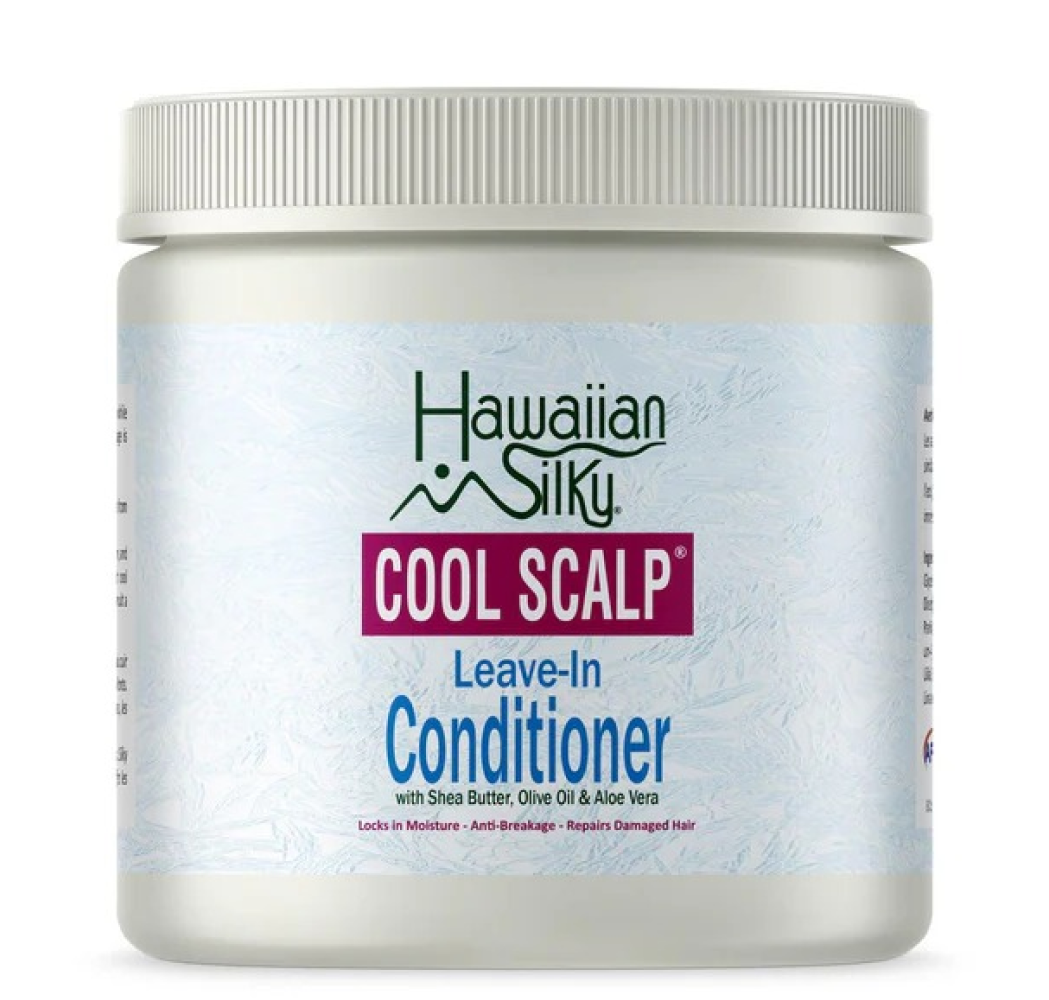 Hawaiian Silky Cool Scalp Leave-In Conditioner 16oz-Leave in-Beauty and hair supply