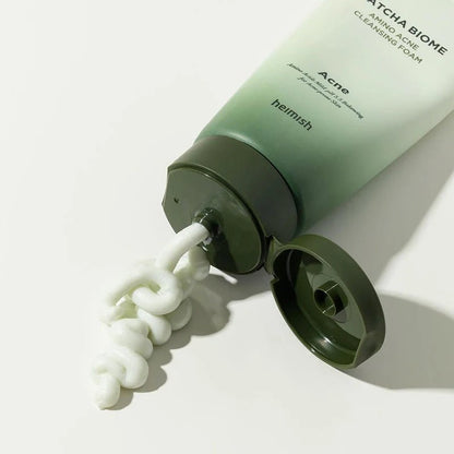 Heimish Matcha Biome Amino Acne Cleansing Foam 150ml-Gel Cleanser-Beauty and hair supply