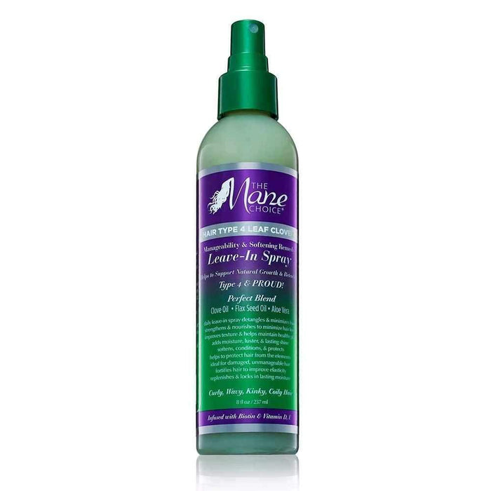 Herbal Hair 4 Leaf Clover Leave in Spray The Mane Choice 237ml - Beauty and Hair Supply