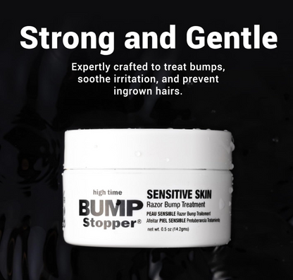 High Time Bump Stopper Treatment 1 Sensitive Labelled 14.2g-Razor Bump Elixir-Beauty and hair supply