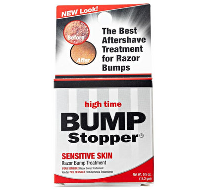 High Time Bump Stopper Treatment 1 Sensitive Labelled 14.2g-Razor Bump Elixir-Beauty and hair supply