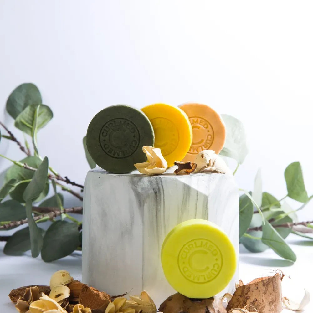 CurlMed Solid Shampoo for Silver and Blonde Hair 80g