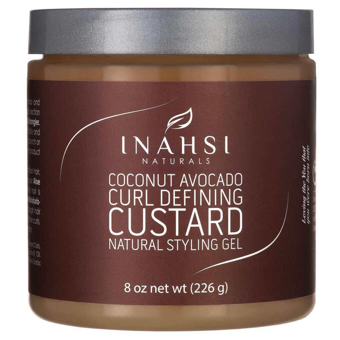Inahsi Naturals Coconut Avocado Curl Defining Custard - Beauty and Hair Supply