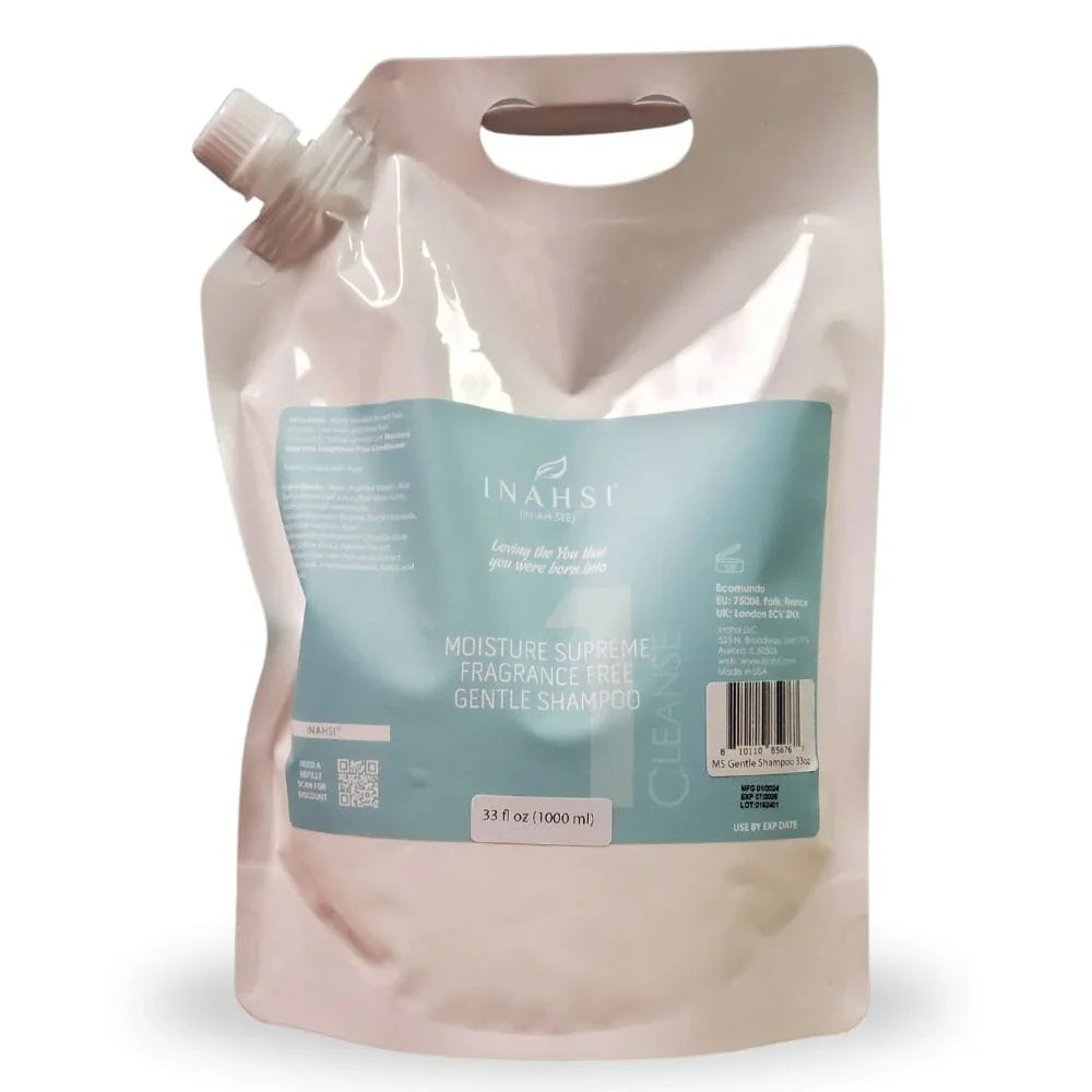 Inahsi Naturals Moisture Supreme Fragrance-Free Shampoo-Moisturizing Shampoo-Beauty and hair supply