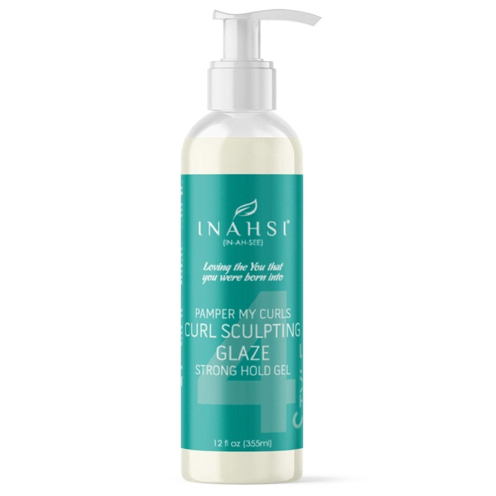 Inahsi Naturals Pamper My Curl Sculpting Glaze Strong Hold Gel-Gel-Beauty and hair supply