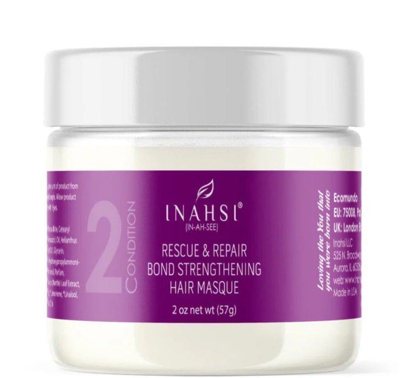 Inahsi Naturals Rescue &amp; Repair Bond Strengthening Hair Mask-Hair Mask-Beauty and hair supply