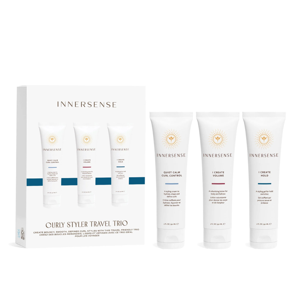 Innersense Curly Styler Travel Trio 59ml-Hair Care Kit-Beauty and hair supply