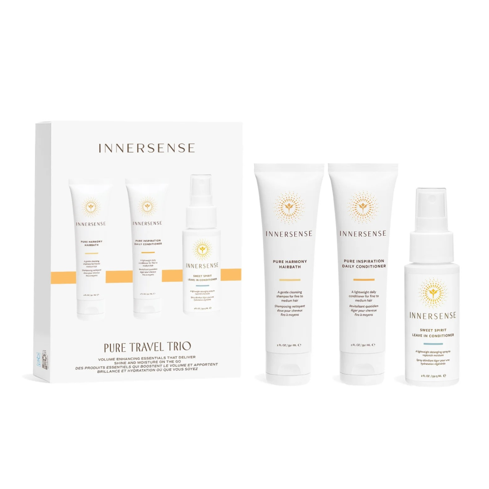 Innersense Pure Travel Trio-Hair Care Kit-Beauty and hair supply