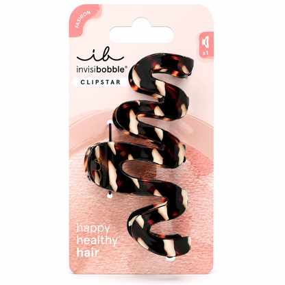 Invisibobble Clipstar L Cacoa Cream (1pc)-Hair Clips-Beauty and hair supply