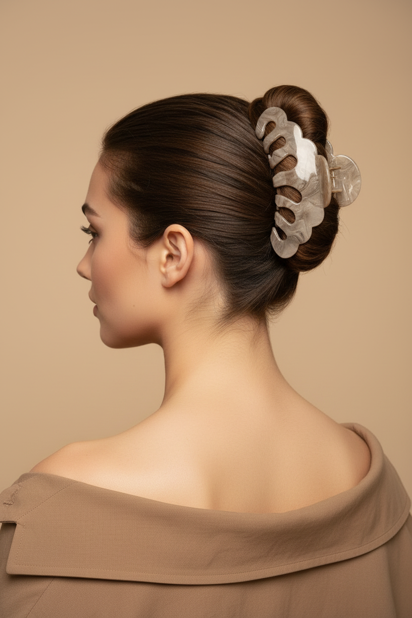 Invisibobble Clipstar XL Pure Pearlfection-Hair Clips-Beauty and hair supply