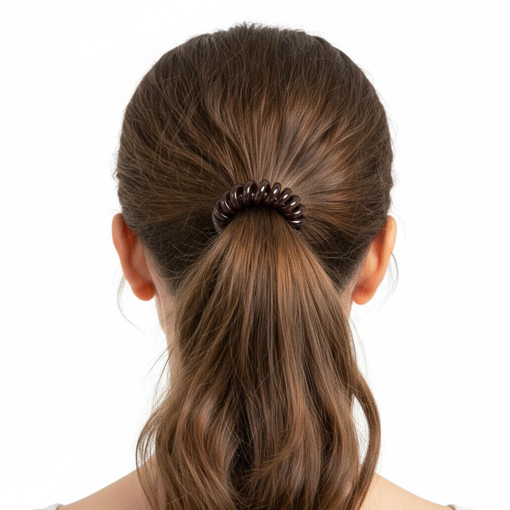 Invisibobble Hair Spiral Pretzel Brown-Hair Ties-Beauty and hair supply