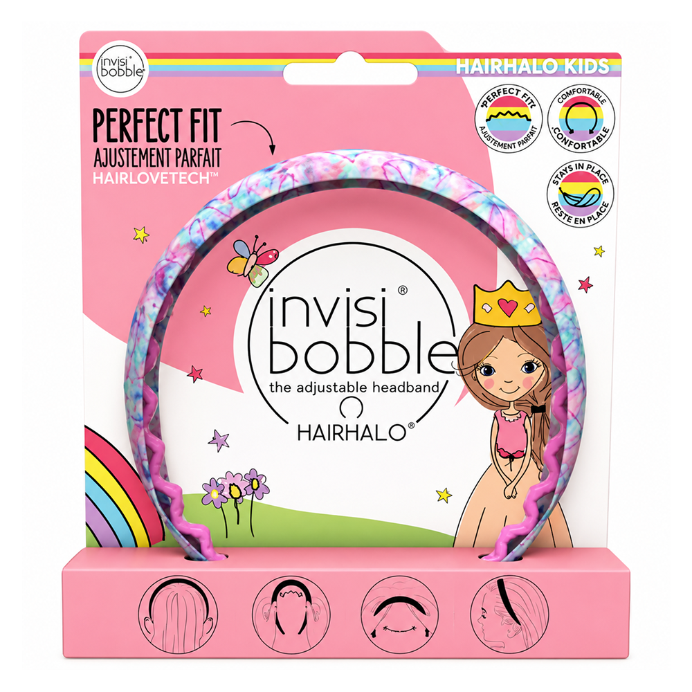 Invisibobble Hairhalo Cotton Candy Dreams-Headband-Beauty and hair supply