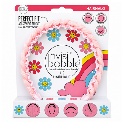 Invisibobble Hairhalo Eat, Pink, and Be Merry-Headband-Beauty and hair supply