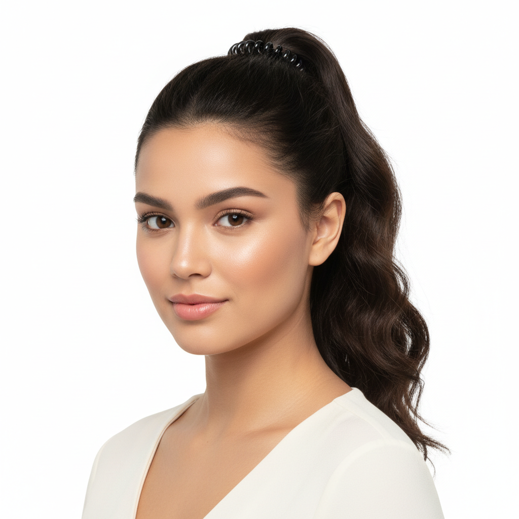 Invisibobble Original True Black (3pc)-Hair Ties-Beauty and hair supply