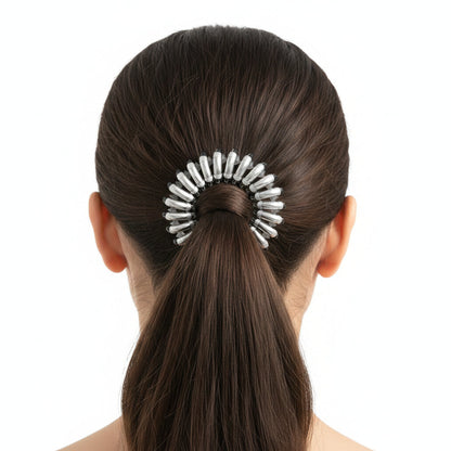 Invisibobble Power Crystal Clear Strawberry-Hair Ties-Beauty and hair supply