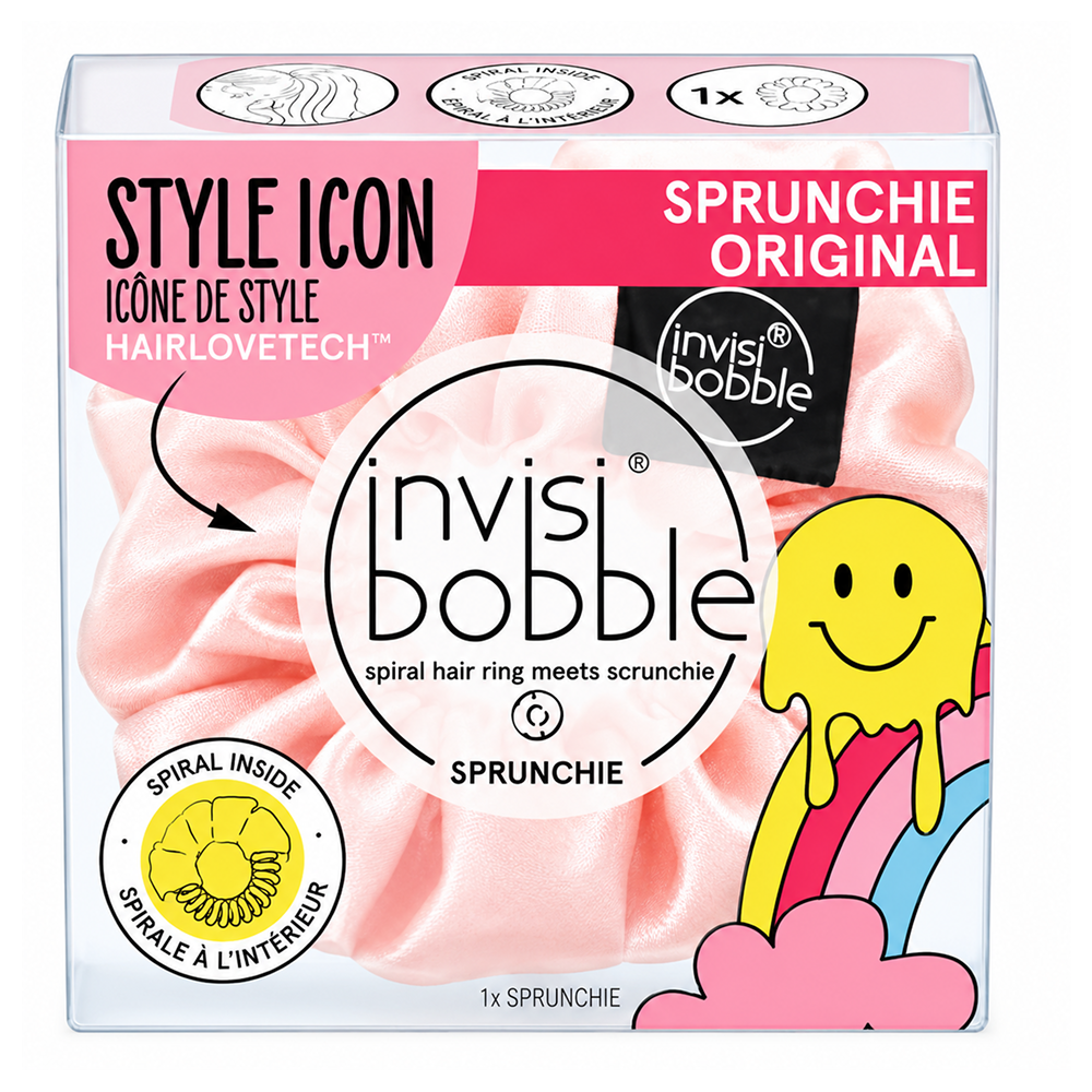 Invisibobble Sprunchie Paint No Mountain High Strawberry-Hair Ties-Beauty and hair supply