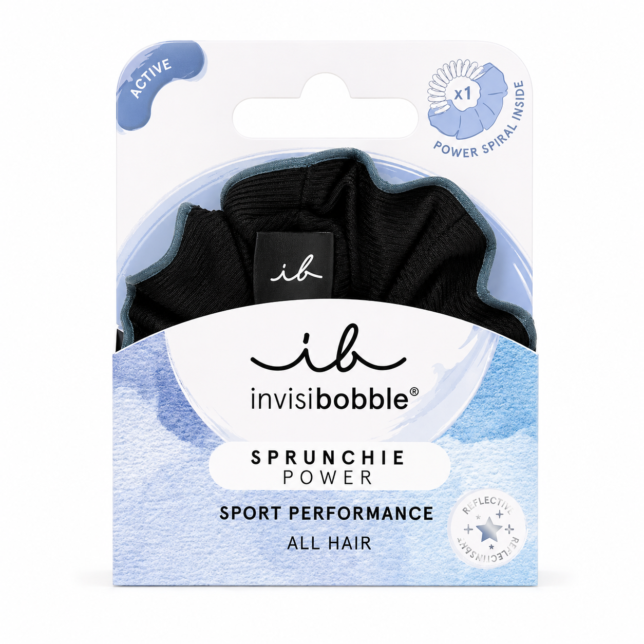 Invisibobble Sprunchie Power Sport Performance Black Panther-Hair Ties-Beauty and hair supply