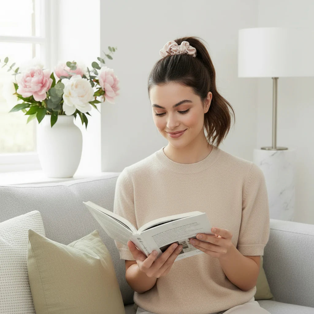 Invisibobble Sprunchie Rosie Fortescue Rosie Star Strawberry-Hair Ties-Beauty and hair supply
