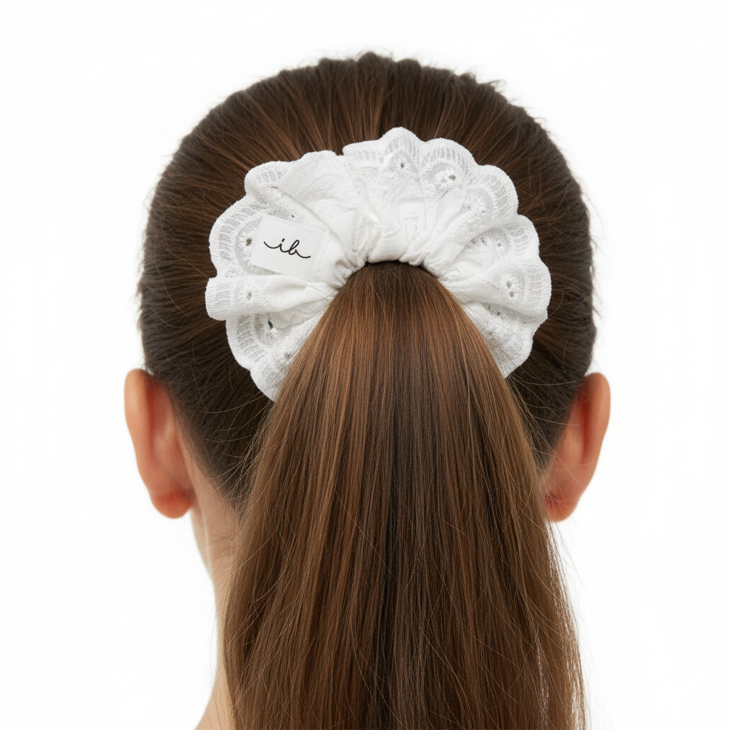 Invisibobble Sprunchie Sic Blanco Bliss-Hair Ties-Beauty and hair supply