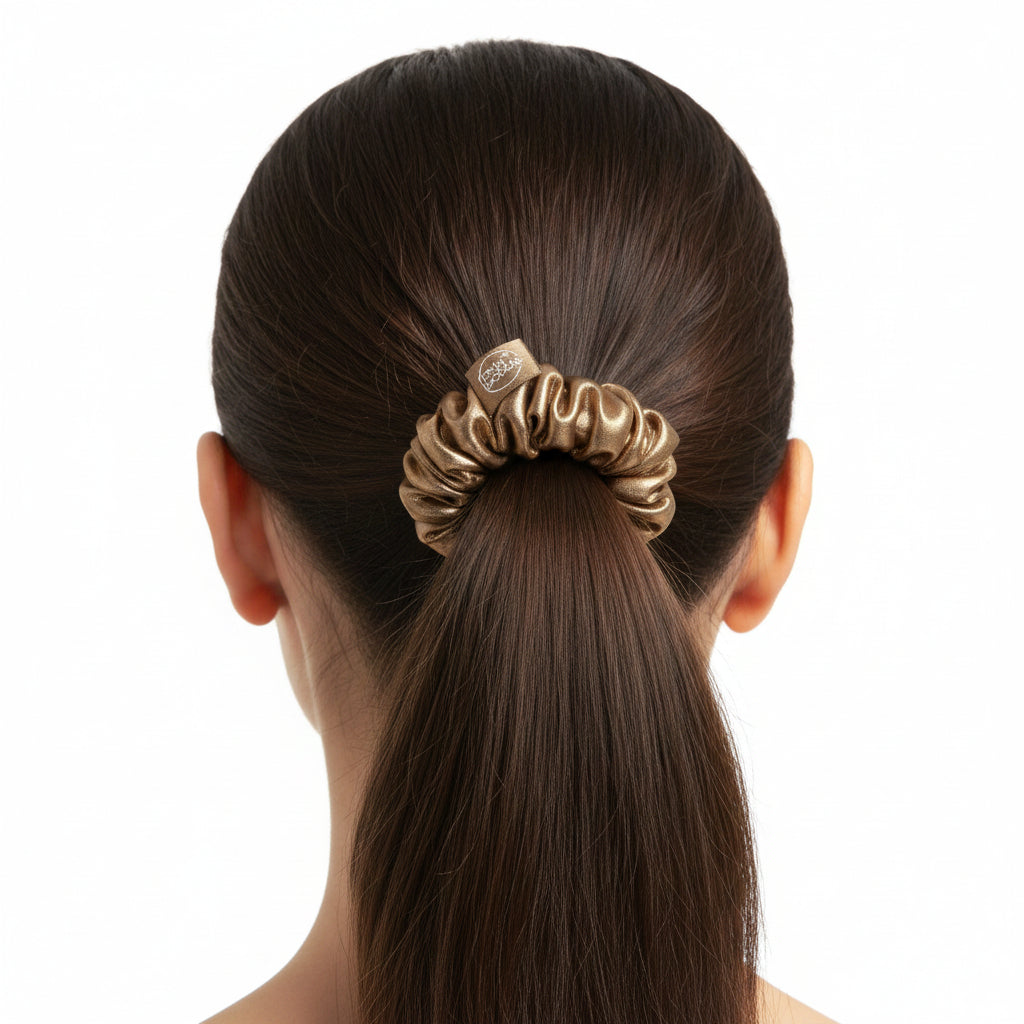 Invisibobble Sprunchie Slim True Golden (2pc)-Hair Ties-Beauty and hair supply