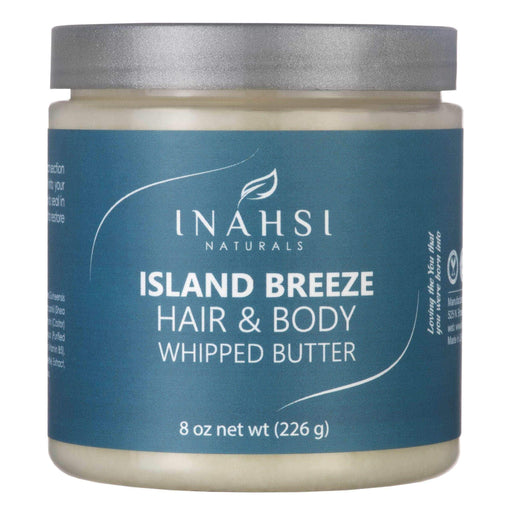 Island Breeze Hair & Body Whipped Butter Inahsi Naturals - Beauty And Hair Supply