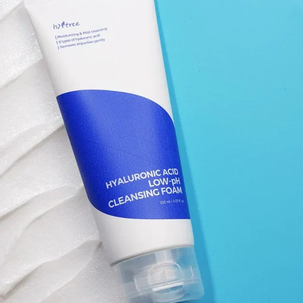 Isntree Hyaluronic Acid Low-pH Cleansing Foam 150ml-Gel Cleanser-Beauty and hair supply