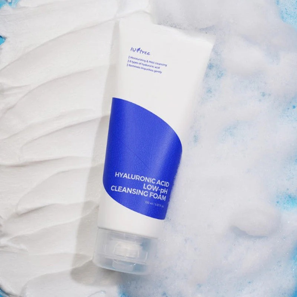 Isntree Hyaluronic Acid Low-pH Cleansing Foam 150ml-Gel Cleanser-Beauty and hair supply