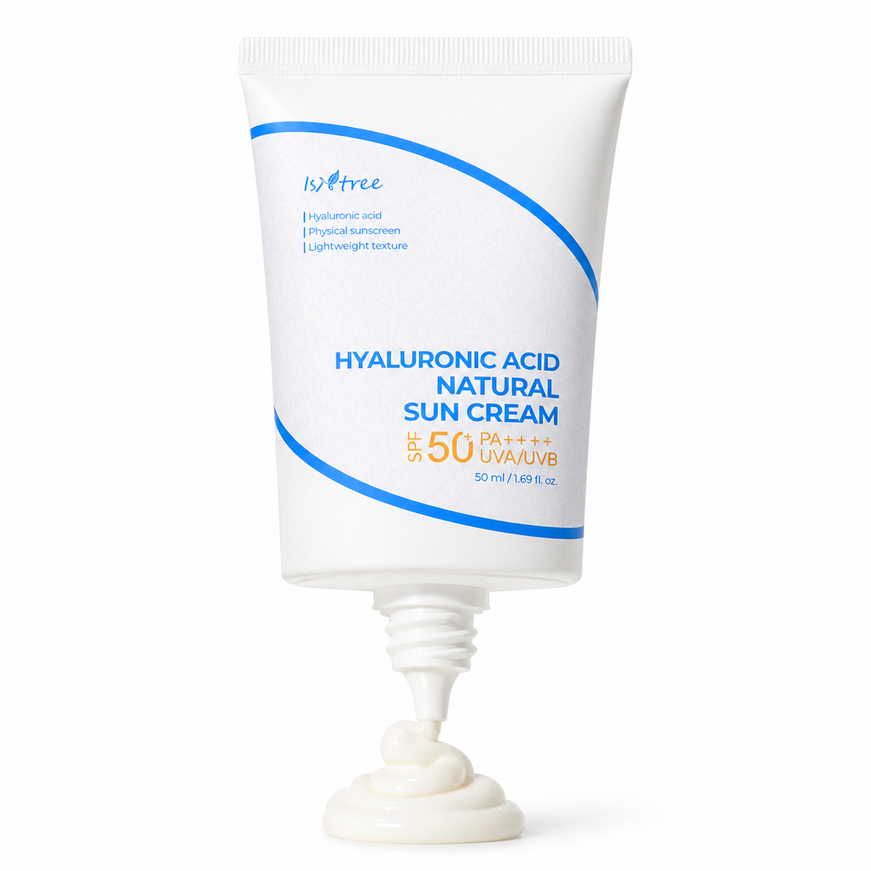Isntree Hyaluronic Acid Natural Sun Cream SPF50+ PA++++ 50ml-Sunscreen-Beauty and hair supply