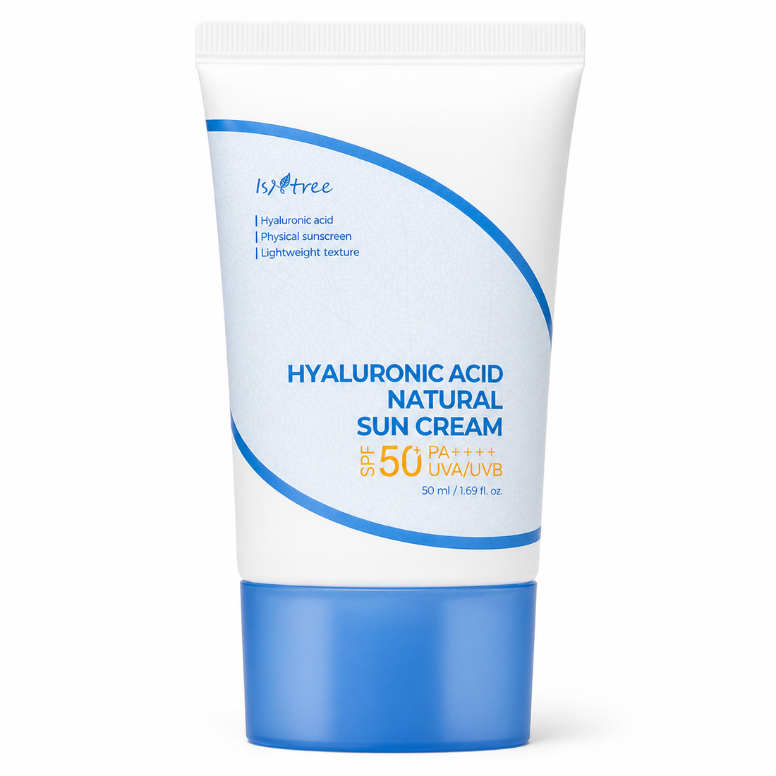 Isntree Hyaluronic Acid Natural Sun Cream SPF50+ PA++++ 50ml-Sunscreen-Beauty and hair supply