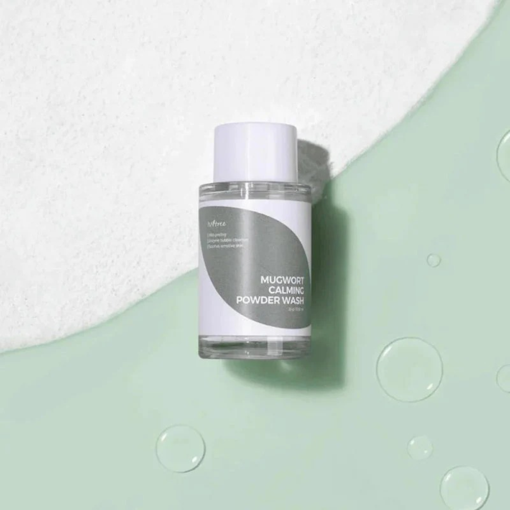 Isntree Mugwort Calming Powder Wash 15g-Powder Cleanser-Beauty and hair supply