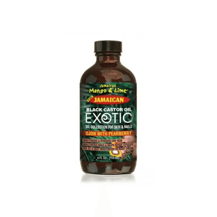Jamaican Mango & Lime Black Castor Oil Exotic Ojon With Pearberry 118ml - Beauty and Hair Supply