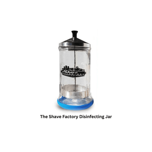 The Shave Factory Disinfecting Jar - Beauty and Hair Supply