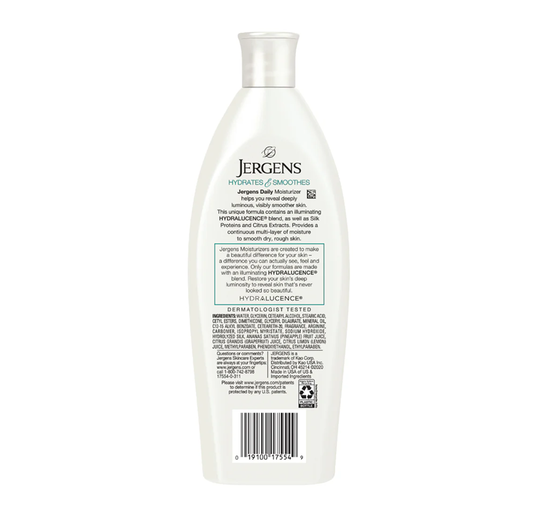 Jergens Daily Moisture Dry Skin Moisturizer Lotion 621ml-Body Lotion-Beauty and hair supply