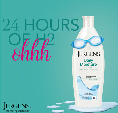 Jergens Daily Moisture Dry Skin Moisturizer Lotion 621ml-Body Lotion-Beauty and hair supply