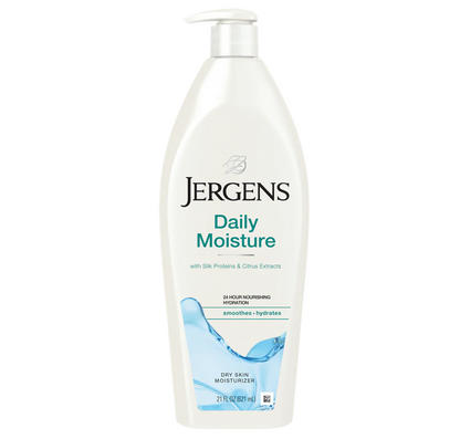 Jergens Daily Moisture Dry Skin Moisturizer Lotion 621ml-Body Lotion-Beauty and hair supply