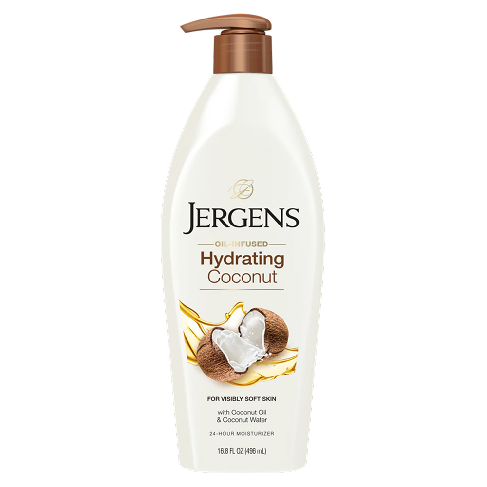Jergens Hydrating Coconut Dry Skin Moisturizer Lotion 496ml-Body Lotion-Beauty and hair supply