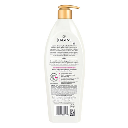 Jergens Shea Butter Deep Conditioning Moisturizer Lotion 495 ml-Body Lotion-Beauty and hair supply