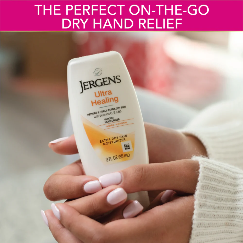 Jergens Ultra Healing Extra Dry Skin Moisturizer Lotion-Body Lotion-Beauty and hair supply