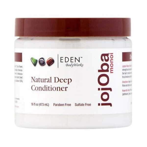 Jojoba Monoi Natural Deep Conditioner Eden BodyWorks 473ml - Beauty and Hair Supply